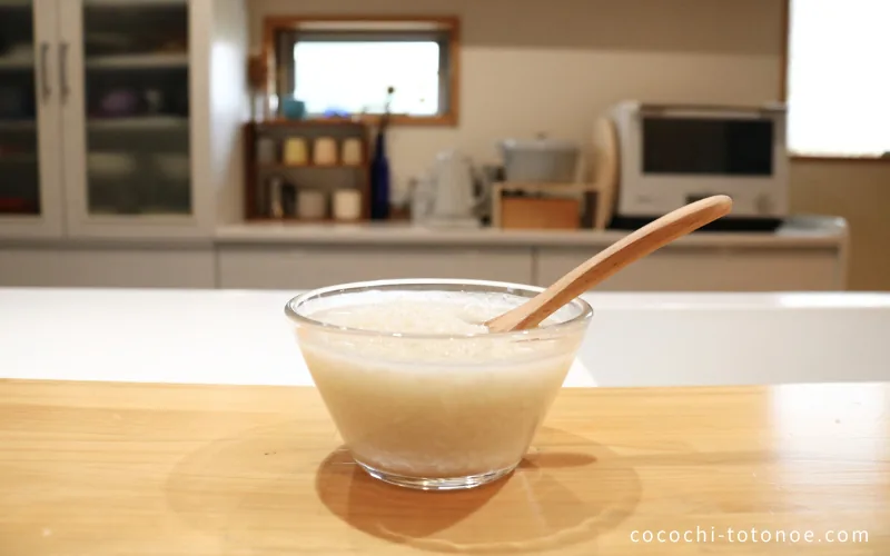 料理やおやつにも使える手作り米麹甘酒