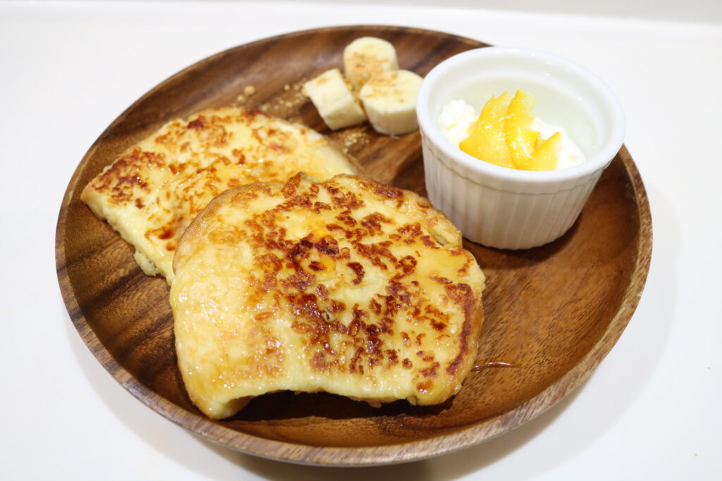 甘酒で作る砂糖なしフレンチトースト