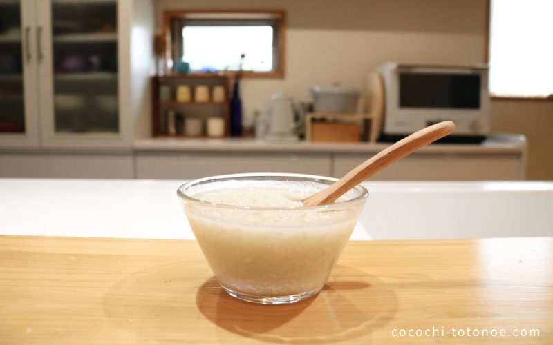 料理やおやつに使える手作り米麹甘酒