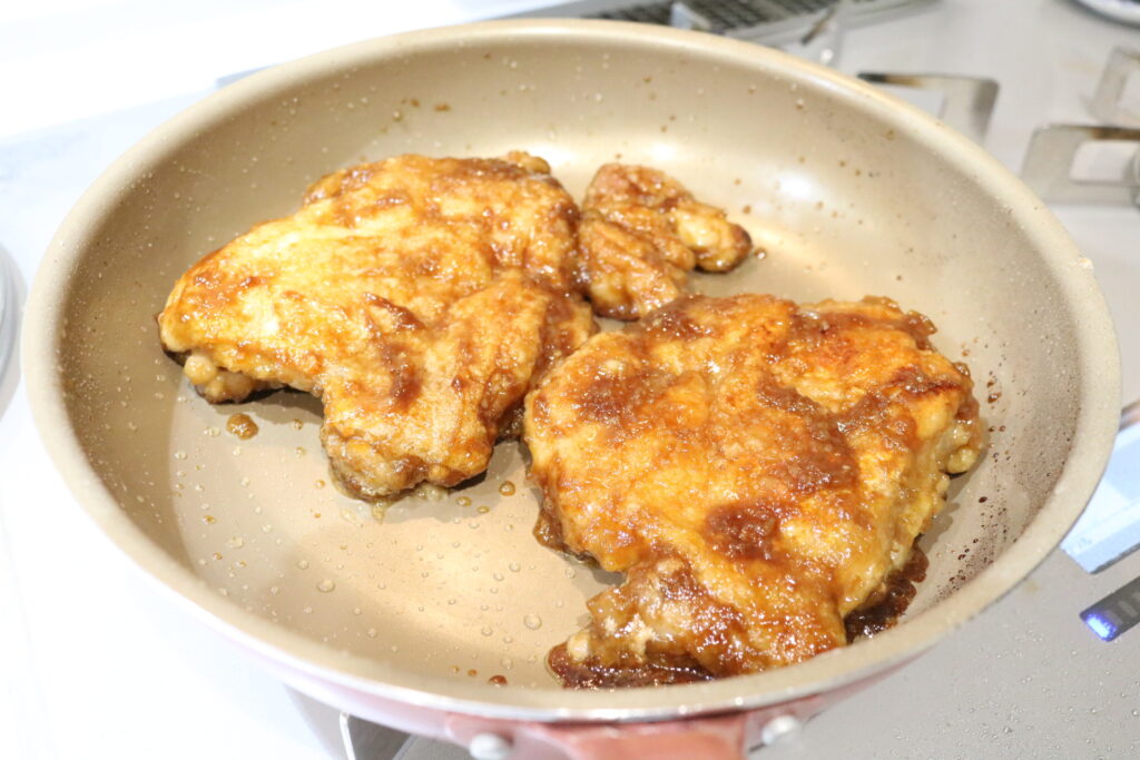 甘酒を使った鶏の照り焼きのレシピ