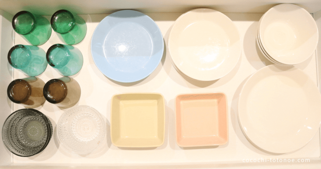 日常使いできるイッタラの食器たち