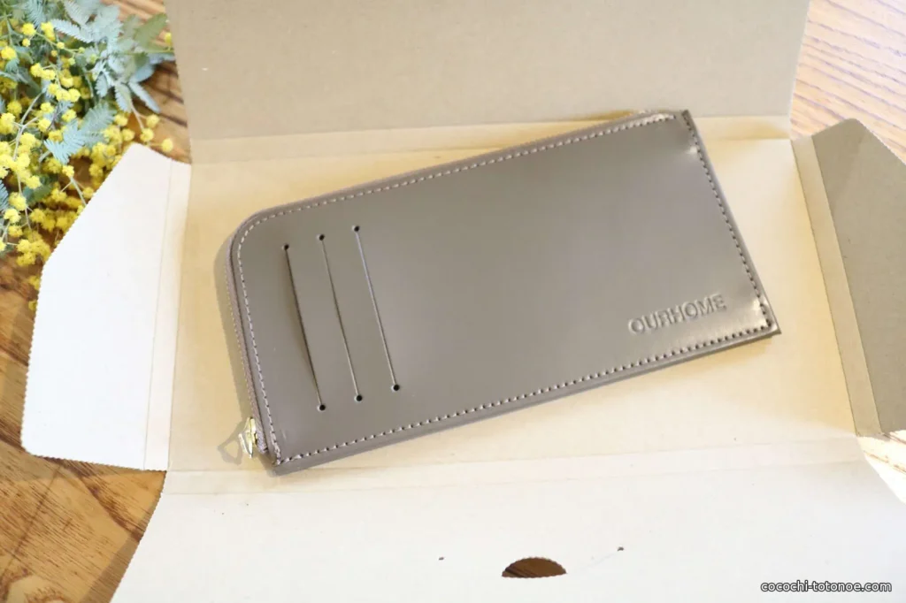 OURHOME「スリムレザー長財布」を半年使った口コミ｜薄さ・収納力を